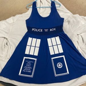 Plus size Doctor Who Tardis dress from HotTopic